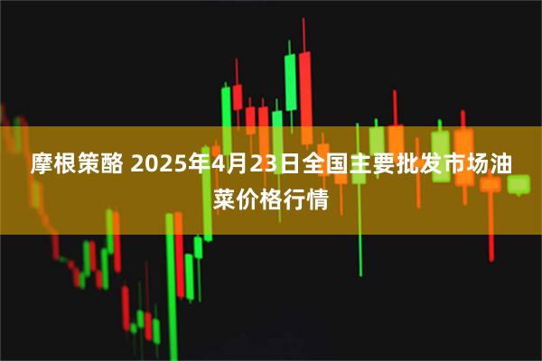 摩根策酪 2025年4月23日全国主要批发市场油菜价格行情